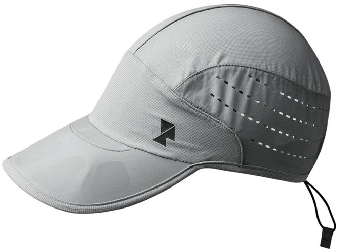 T.O.N 초경량 러닝 트레일러닝 모자 캡 26g, 라이트그레이
