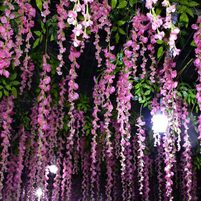 osshop 담쟁이 넝쿨 생화같은 인테리어 조화 천장 인테리어, 스카이넝쿨, 12개