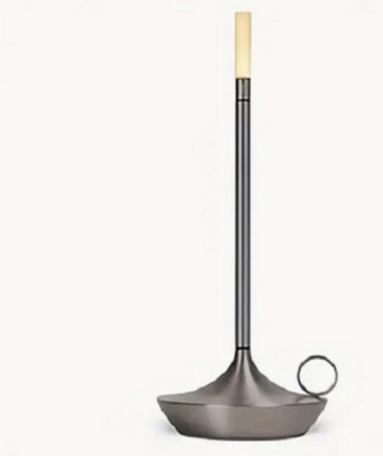 캠핑 감성 LED 충전식 캔들 램프, 30개