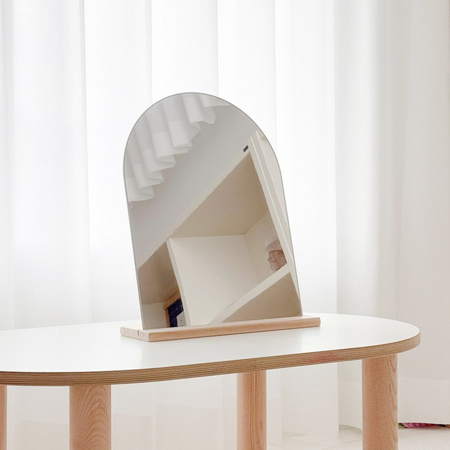 뚜뚜아트 유아 어린이 아크릴 안전거울 아치형 거울 윈도우 타입, 01. 윈도우 타입 (거울 단품)