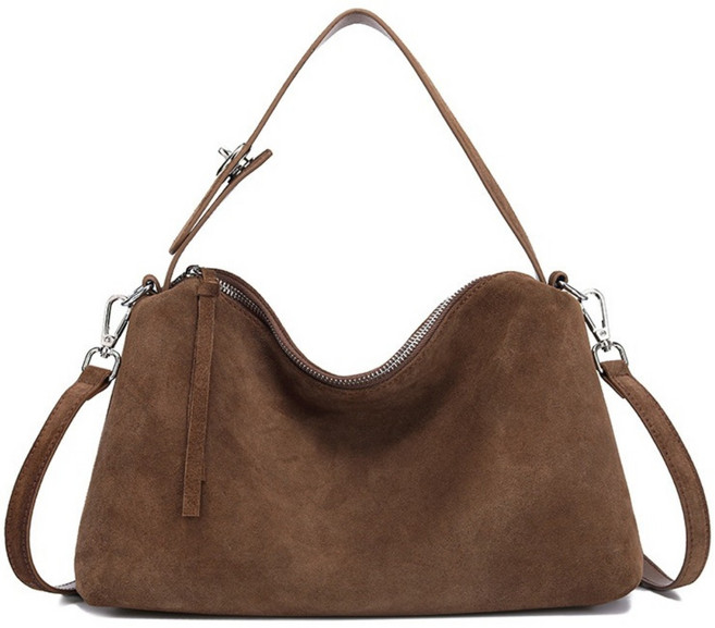 [소가죽] 천연가죽 스웨이백 크로스백 핸드백 스웨이드 가방 숄더 파우치 보스턴백