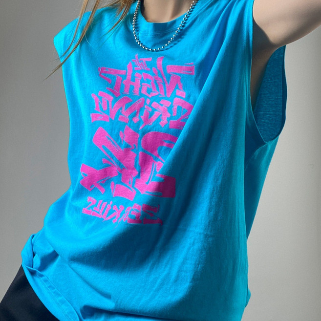 디디댄스 자체제작 팝핀 디디댄스 여름 힙합 나시 줌바닷컴 방송댄스의상 댄스복 무대의상 줌바웨어 에어로빅복