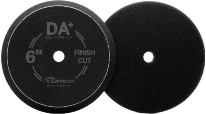 카테크 DA플러스 하드레이어 슬림 패드 폴리싱, 피니쉬패드(블랙)
