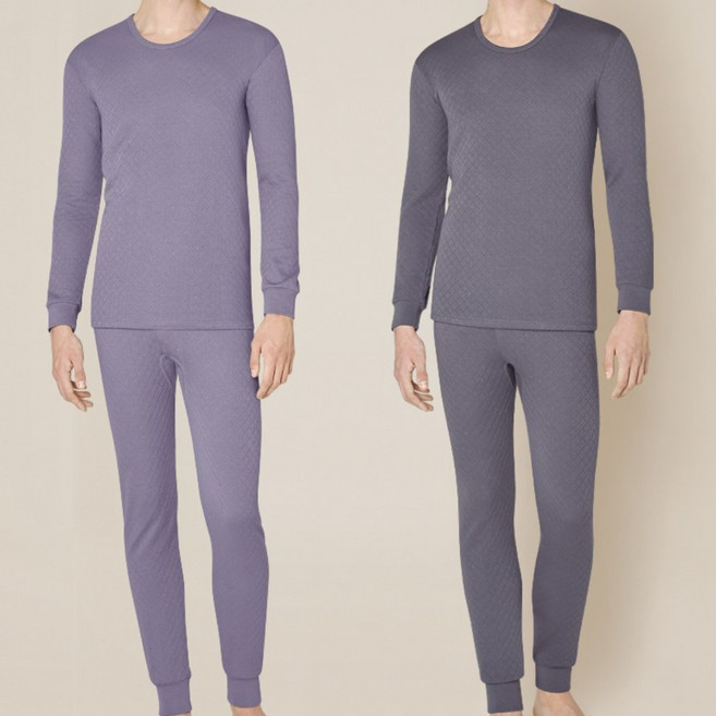 BYC 남성 내의 순면 상의 하의 세트 에어메리