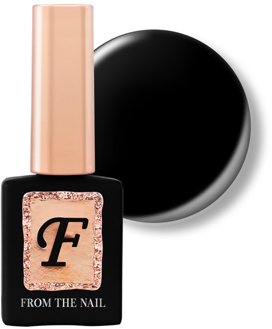 프롬더네일 컬러 젤 네일 NO 51 블랙 칼라, 1개