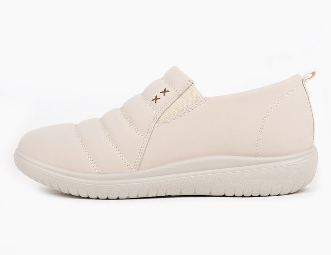 [고급인솔증정] 에버라스트 E헬로시 여성 방수 니트 슬립온 사계절용 발수 발편한 가벼운 푹신한 논슬립 미끄럼 방지 신발 단화