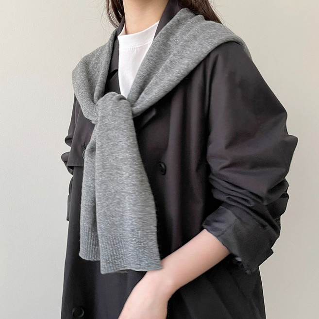 울 어깨 니트 숄 가디건 봄 가을 10컬러