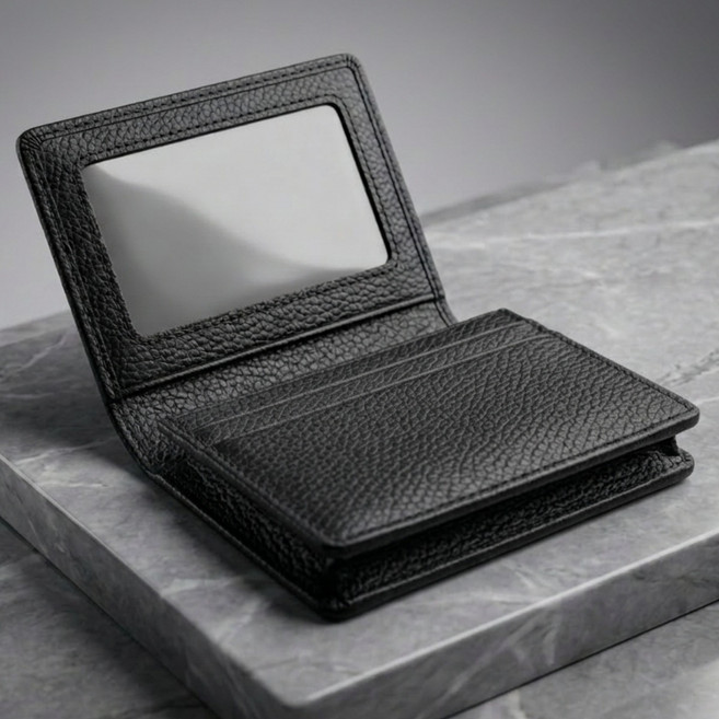 뉴위즈 프리미엄 소가죽 카드 명함 지갑