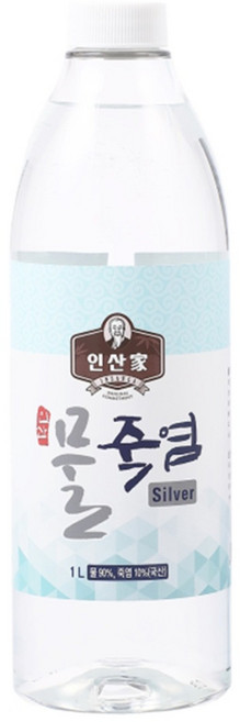 인산가 9회 물죽염 실버 1L 9회죽염 죽염수 죽염본가 인산죽염 / 계량컵 증정, 1개