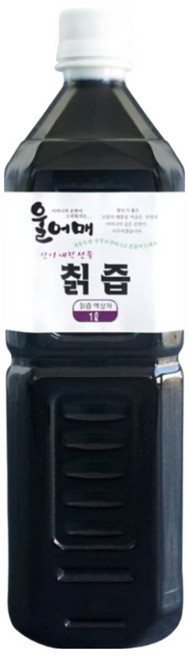 고창 자연산 생 칡즙 진액, 3개, 1L