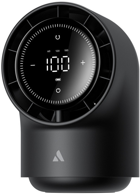 Aecooly 무선 탁상용 선풍기 8000mAh 대용량 저소음 휴대용 선풍기, 블랙, 1개, Chic 01