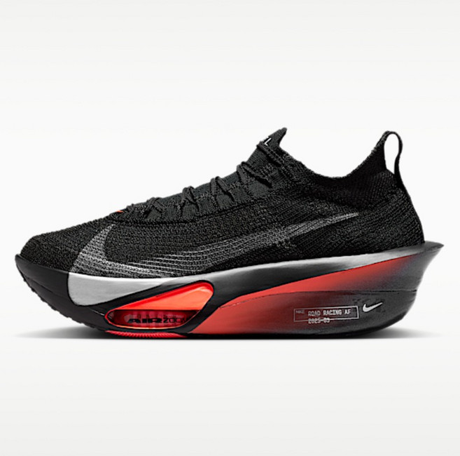 나이키 NIKE 알파플라이 '3 남성 로드 러닝화 - 블랙브라이트 크림슨울프 그레이메탈릭 실버