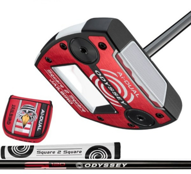 오딧세이 Ai 듀얼 S2S(스퀘어2스퀘어) 제일버드 제로토크 퍼터 캘러웨이코리아정품 2026년, OS 그립 33인치 [83.82cm]