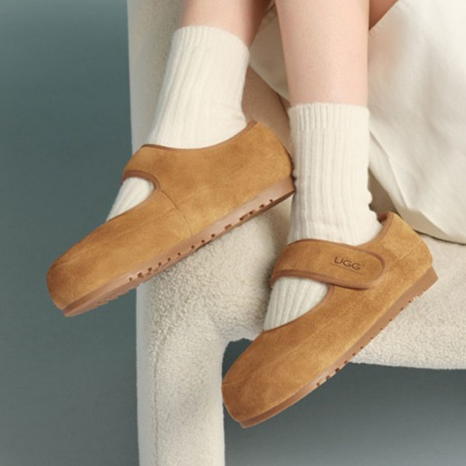 호주 에버어그 밀리 메리제인 슈즈 슬립온 UGG AS7022