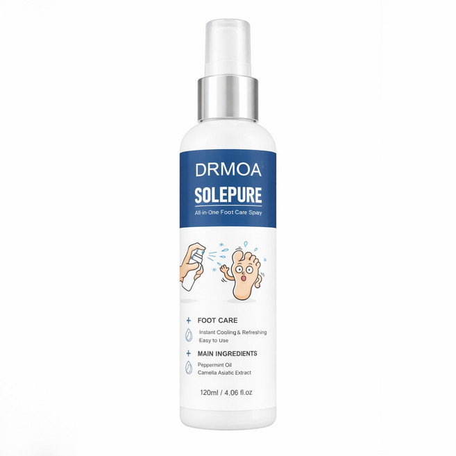 디알모아 솔레퓨어 올인원 풋케어 스프레이, 1개, 120ml, 1개입