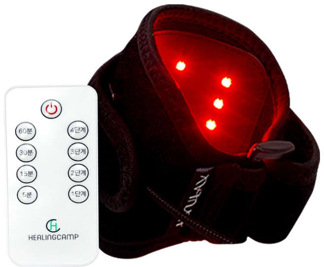 휴렉스 손목 발목 온열기 찜질기, HR-SP001+무선리모컨