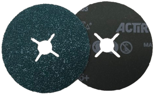 VSM 악티록스 디스크 4인치 ACTIROX 100mm 세라믹 화이바, 50개