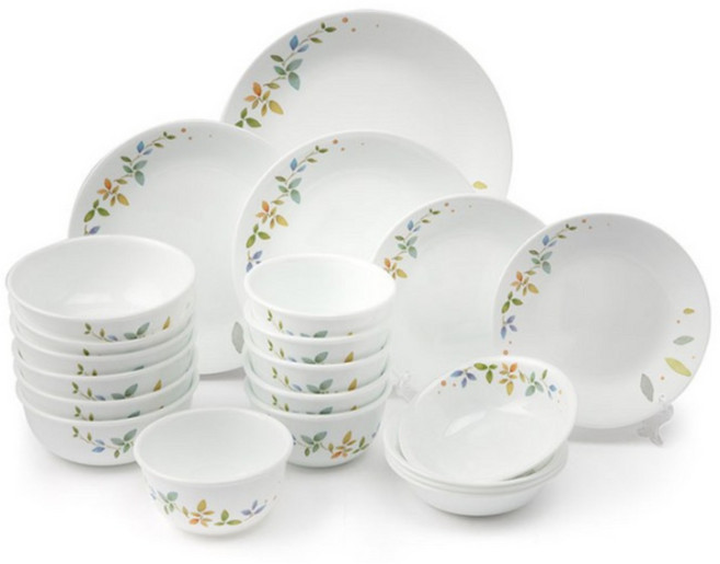 코렐 로맨틱가든 6인 21P 코리안 베스트세트, 혼합, 1세트, 1세트