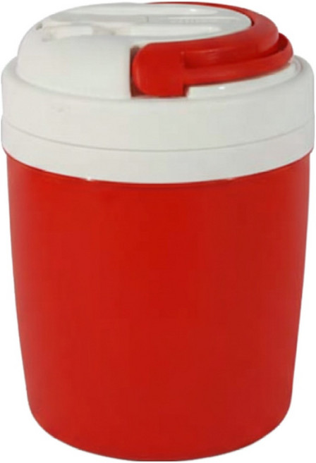 로이첸 미니비 보냉보온통, 레드, 3.3L, 1개