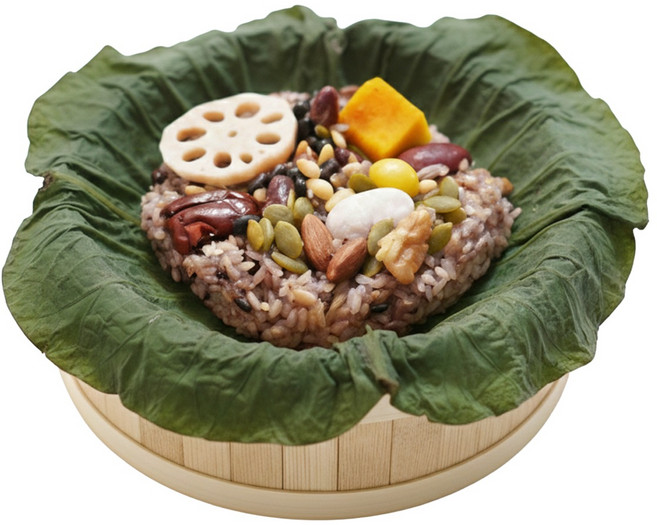 건강한 한끼 보현재 수제 찹쌀 연잎밥 영양밥 선물세트 (1세트 12개 270g 이상)