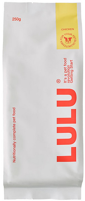 룰루키친 룰루 치킨 강아지 화식사료 (냉동), 닭고기, 250g, 3개