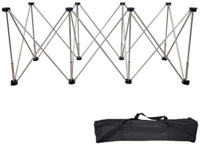 경량 접이식 다용도 목공 현장 석고보드 작업대 가판대 다리8개, 1개