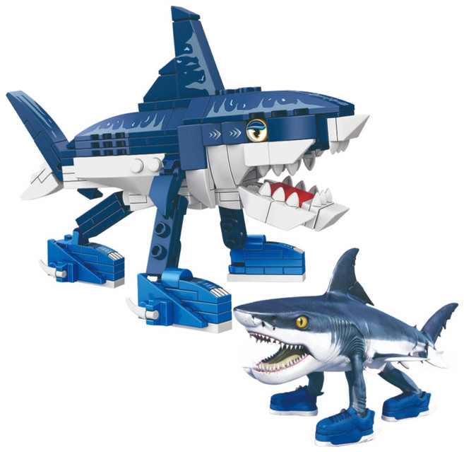 토브릭 이탈리안 브레인롯 대형 블럭 만들기 어린이 장난감 조카 생일 선물, A. 210pcs 트랄랄레로 트랄랄라, 1개