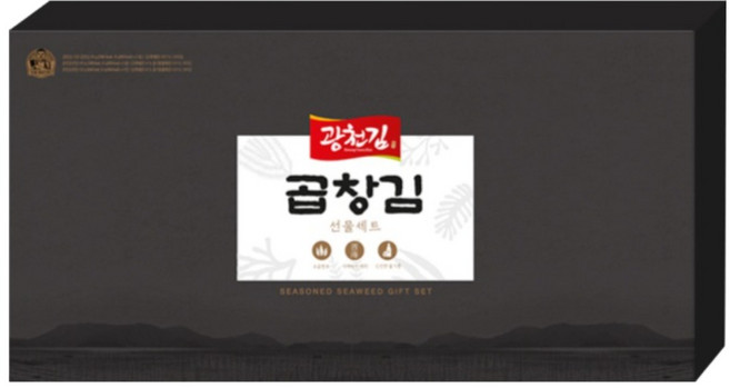 광천김 곱창김 프리미엄 선물세트 + 쇼핑백, 1세트