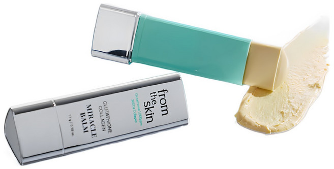 프롬더스킨 글루타치온 콜라겐 미라클밤 주름개선 자외선차단 선블록, 4개, 17g