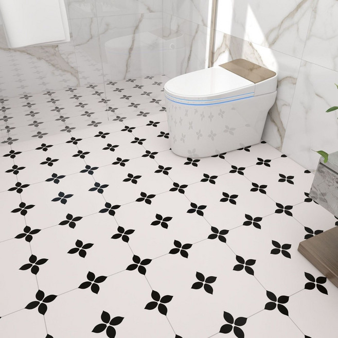 가남 현관 베란다 주방 화장실 시트지 셀프 바닥 데코타일 데코 타일 30X30, 20개, FT1211