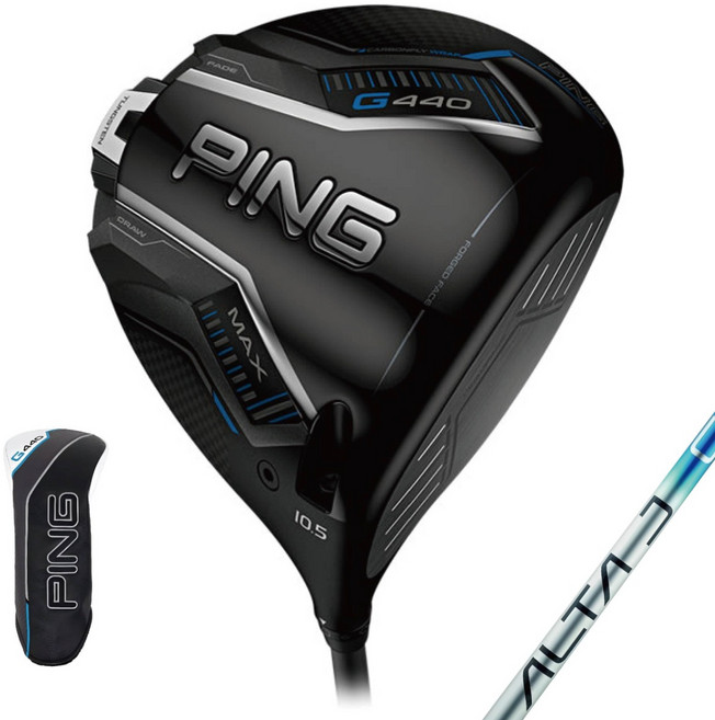 핑 G440 MAX 남녀 공용 고반발 드라이버, SR, 10.5도