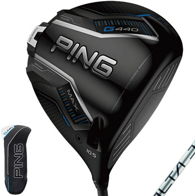 핑 G440 MAX 남녀 공용 고반발 드라이버, R, 10.5도