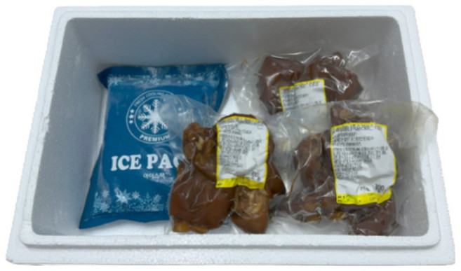 한방향 가득 미니족발 쫀득한 300g 2팩 구성, 600g, 1개