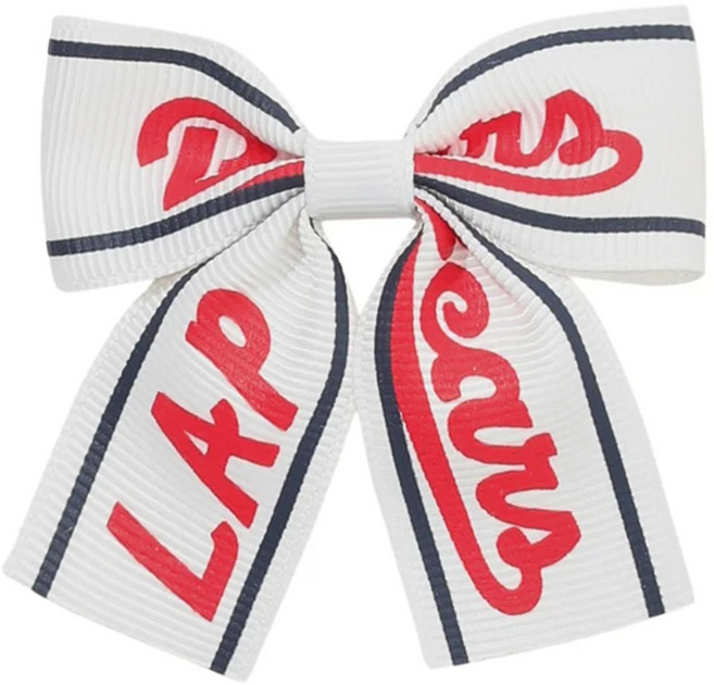 랩 LAP x KBO 두산베어스(홈) 미니 리본핀 AR7GA353, 화이트, 1개