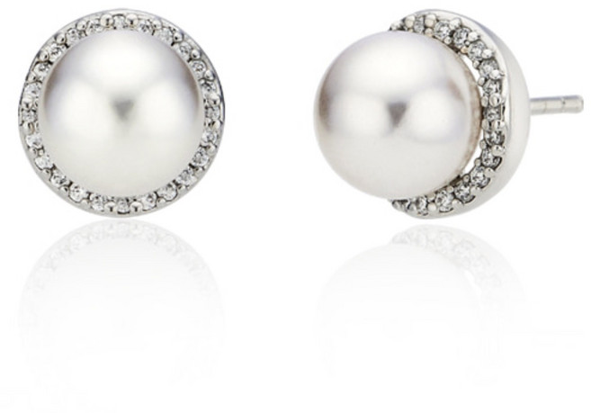 [가이거] 실버925 라운드 진주 귀걸이 GISVEE119