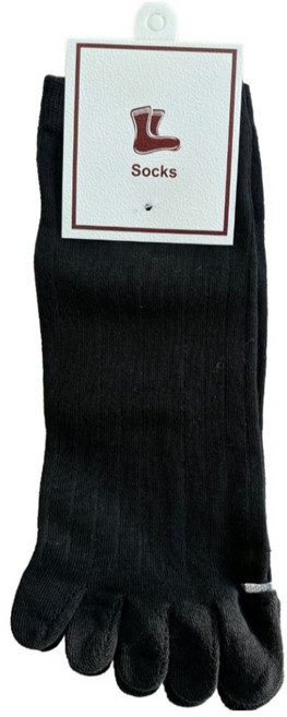 남성 발가락양말 단목 발목 신사 통풍 순면