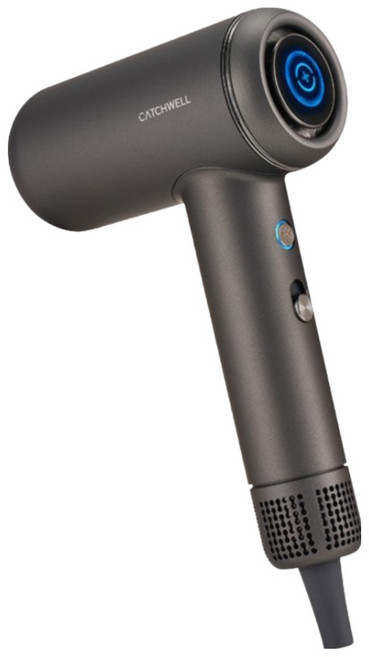 캐치웰 슈퍼 에어릭 BLDC 음이온 헤어 드라이기 HC 501 1800W, 메탈그레이+스타일링툴