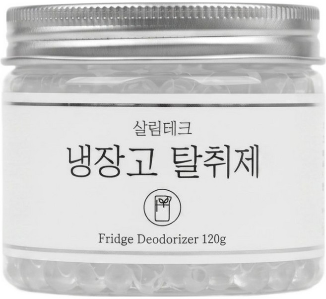 살림테크 냄새제로 강력한 냉장고 탈취제, 1개, 120g