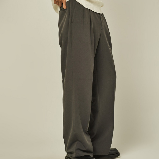 트래드클럽 이지 유니섹스 밴딩 세미와이드 슬랙스 (3컬러 S~XXL)