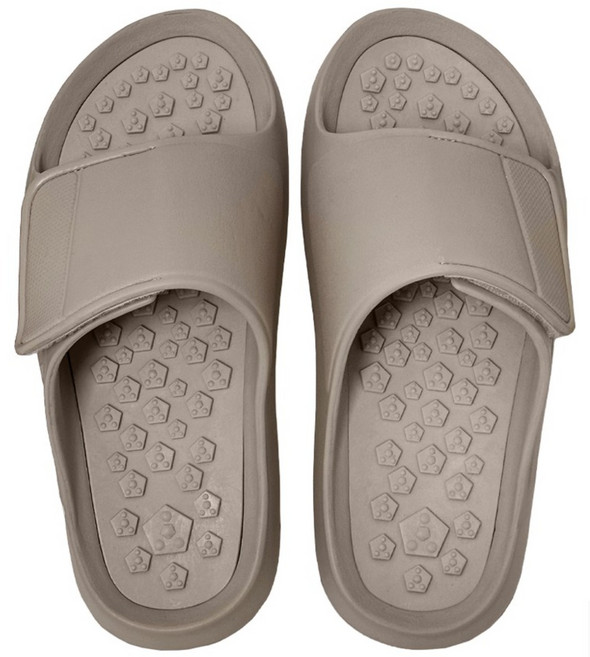 세인트새틴 프렛 붓기 지압슬리퍼