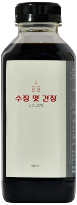 수정 맛 간장 양조 32년 장인 노하우 만능간장, 1개, 500ml