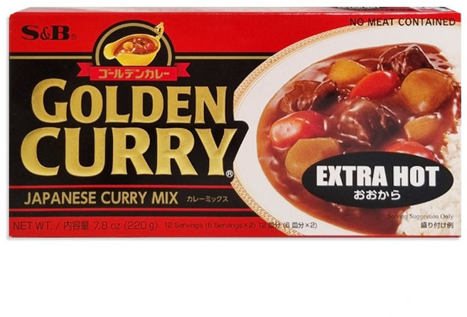 에스앤비골든 카레 아주 매운맛, 220g, 9개