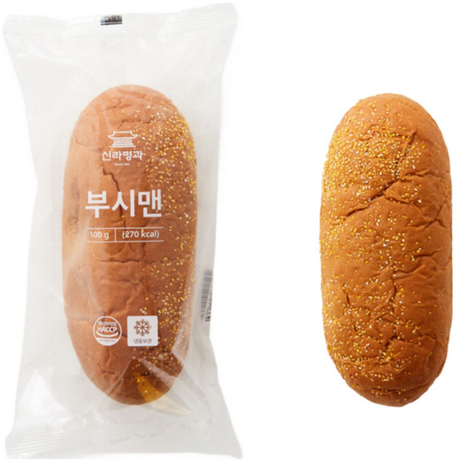 신라명과 (냉동)부시맨 브래드, 1개, 100g