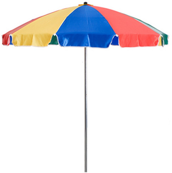 도레미파라솔 국산 단층 레트로 파라솔, 레인보우