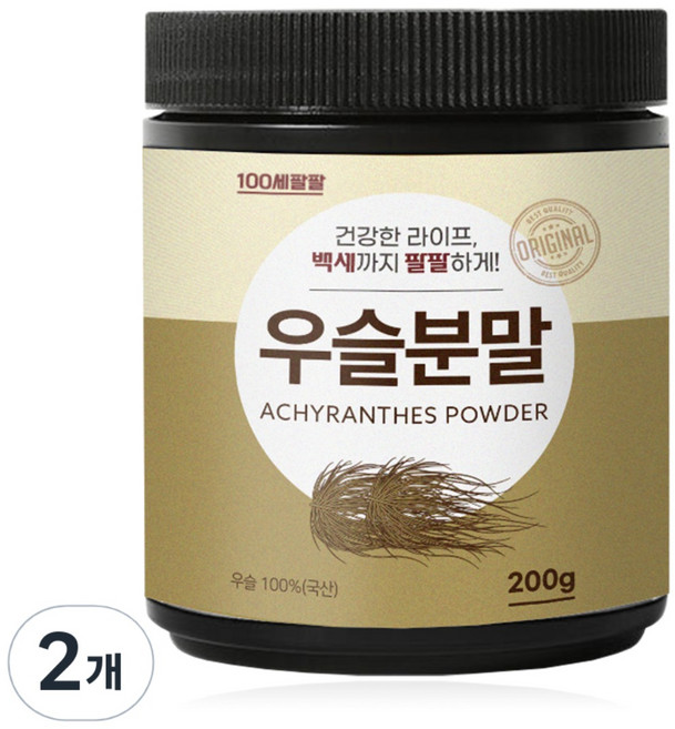 백세팔팔 우슬분말, 2개, 200g