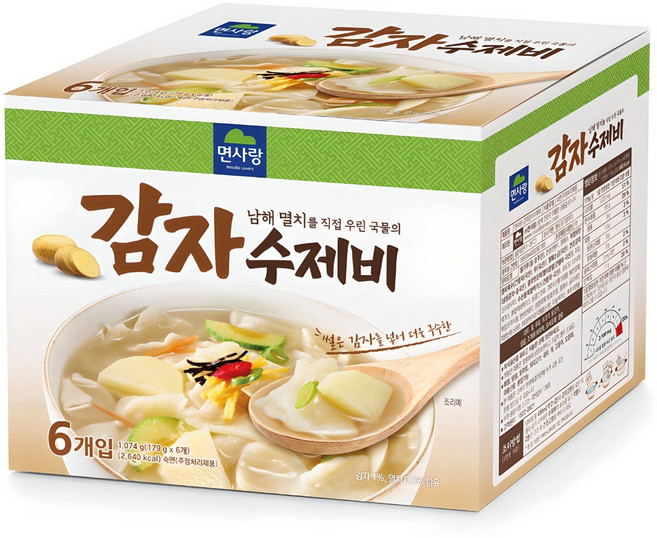 鯷魚風味馬鈴薯麵疙瘩, 179g, 6包