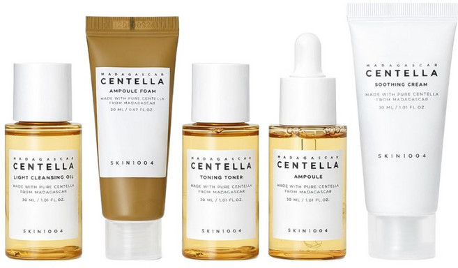 스킨1004 마다가스카르 센텔라 트레블 키트(5종), 1세트