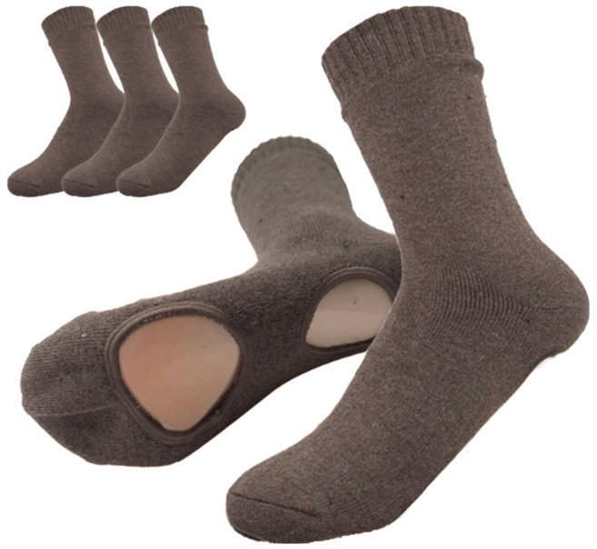 [3족세트] 맨발 걷기 운동 어싱 파일양말 / 보온 접지 양말