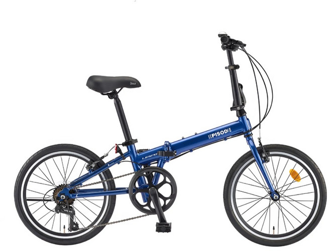 2026 삼천리 20 에피소드 미니벨로 접이식자전거 폴딩자전거, 1개, 148cm, 블루