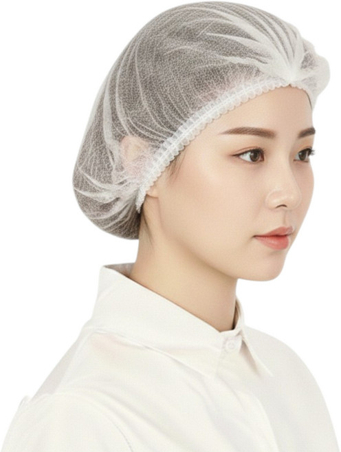 [특대형/61cm] 안눌리는 일회용 위생모 대용량 100매 200매 300매, 300개, 화이트